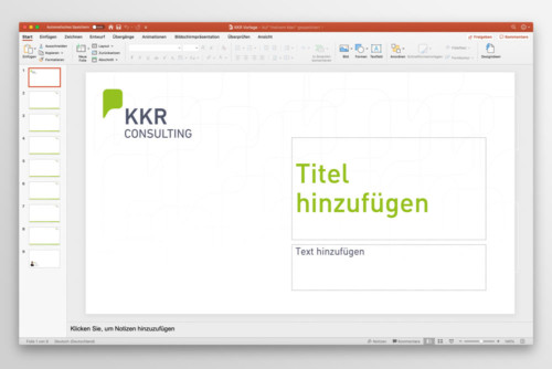 KKR-Consulting Office Vorlagen
