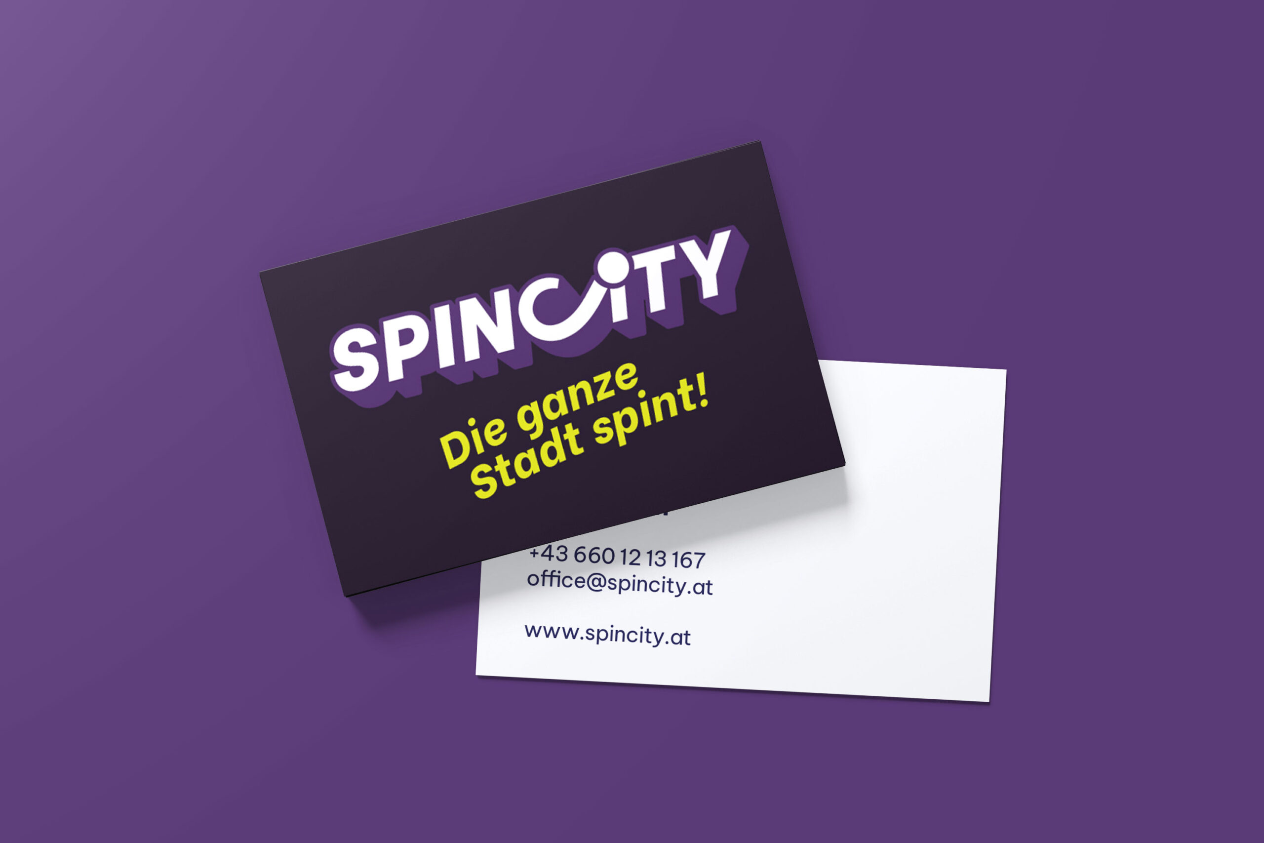 Visitenkarten der SpinCity
