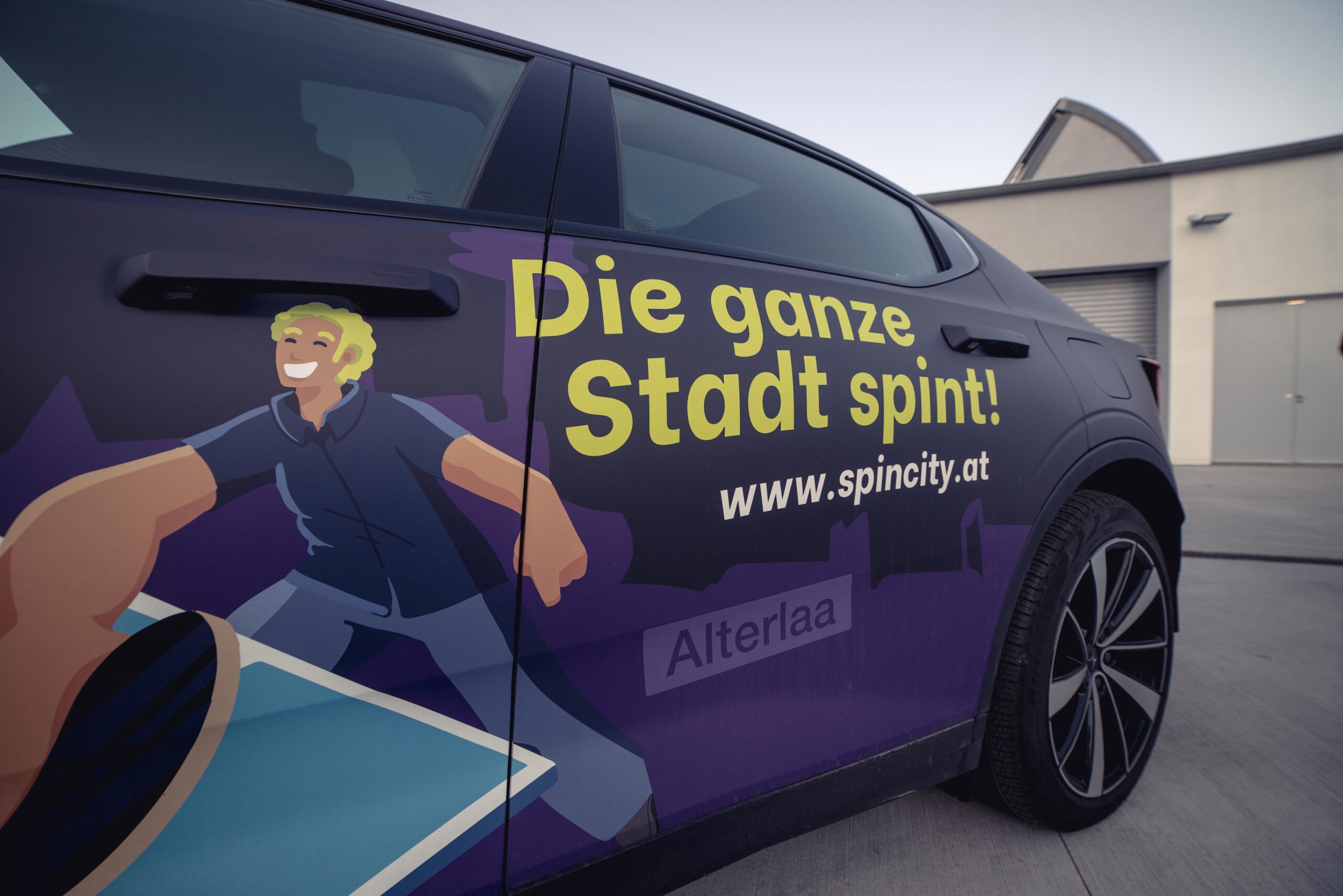 SpinCity Autofolierung