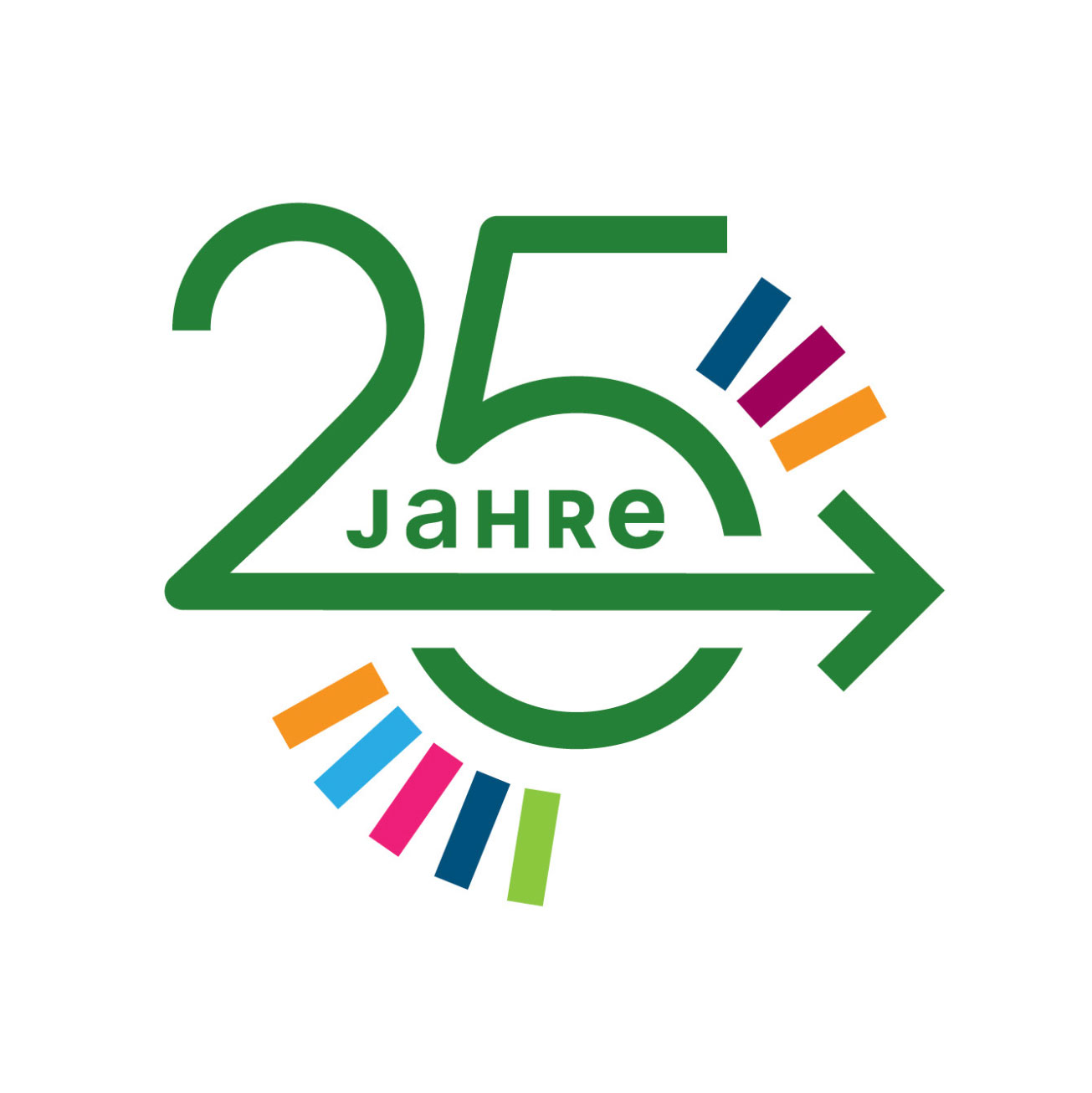 Logo "25 Jahre respACT"