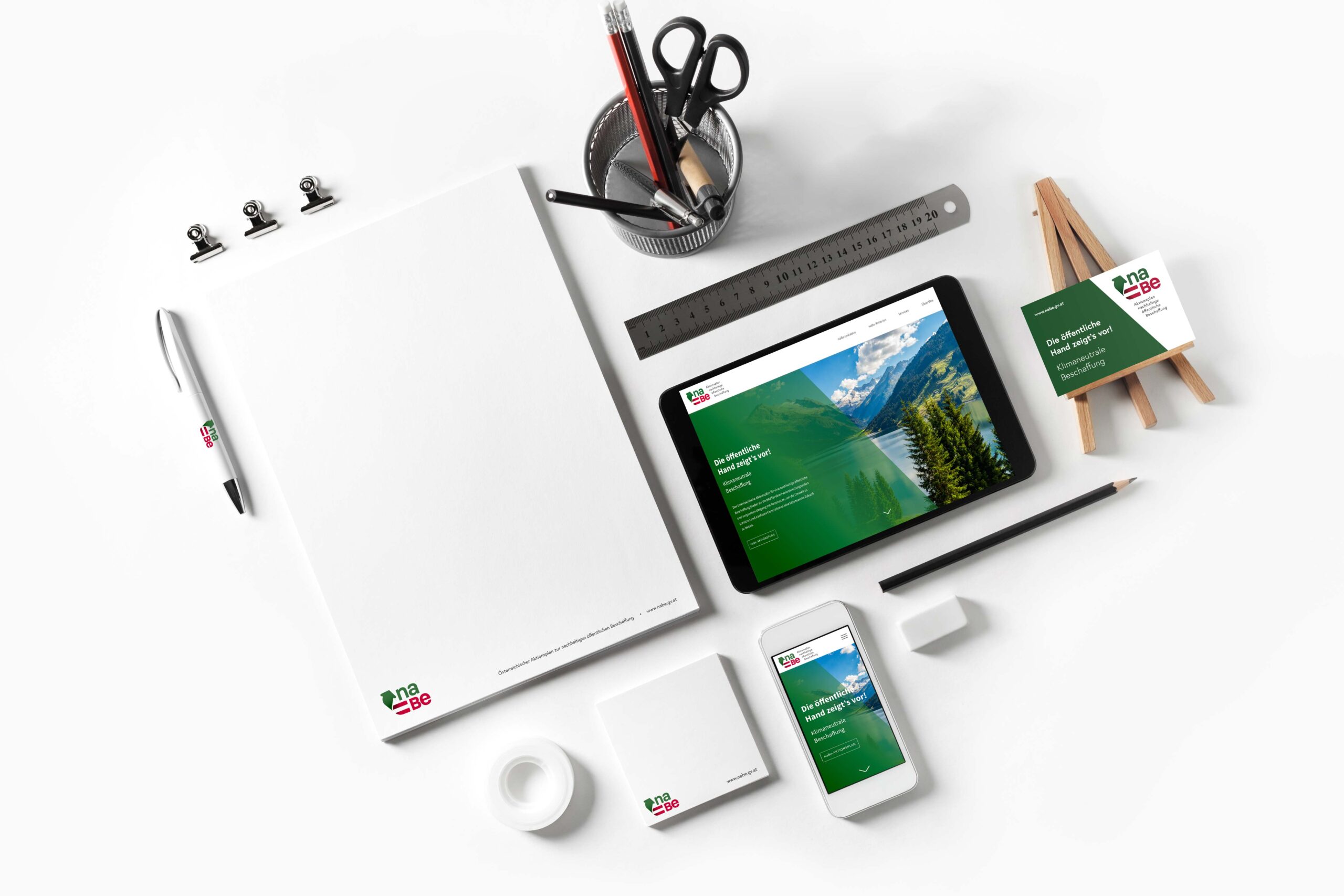 Office-Anwendungen im neuen Corporate Design der naBe