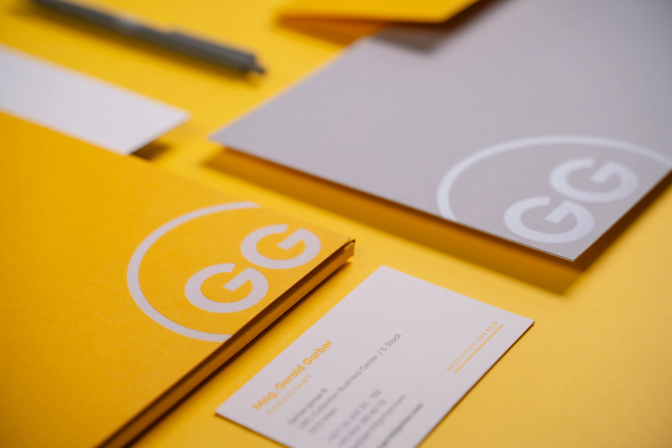 Nahaufnahme verschiedener Drucksorten