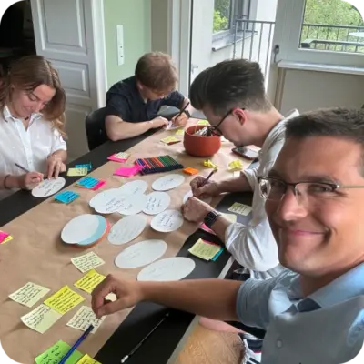 Ein Kreativ-Workshop bei Gebrüder Pixel