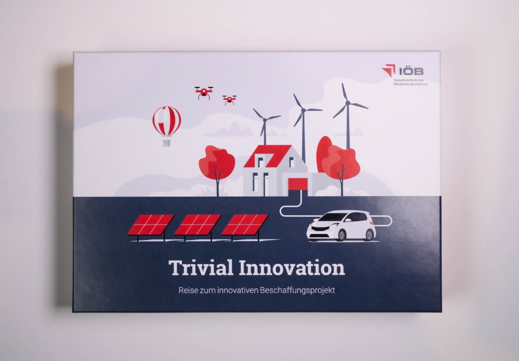 Brettspielverpackung von oben