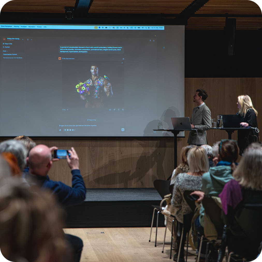 PDF-UA Icon auf rotem Hintergrund