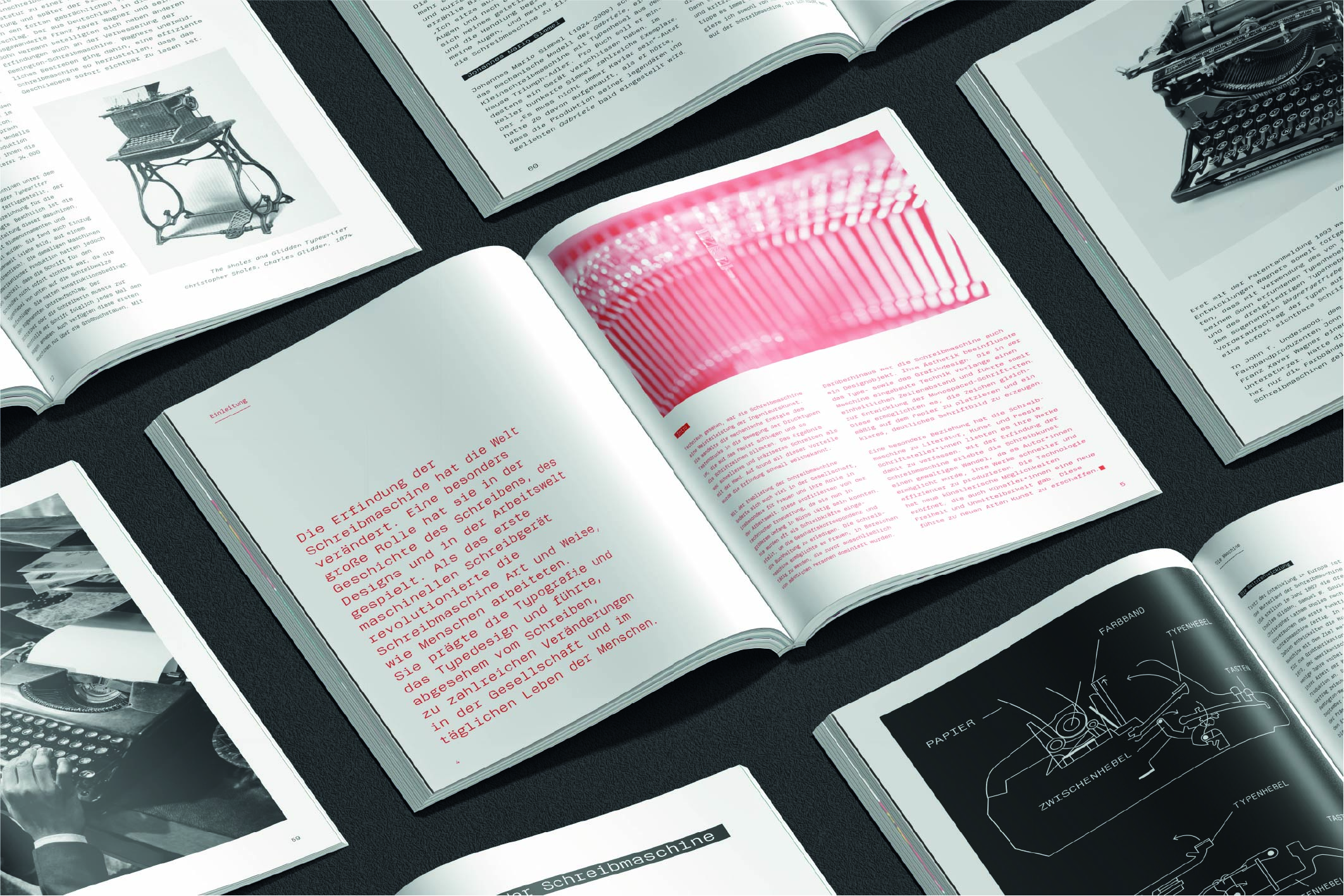 MockUp der Schriftart Ramono